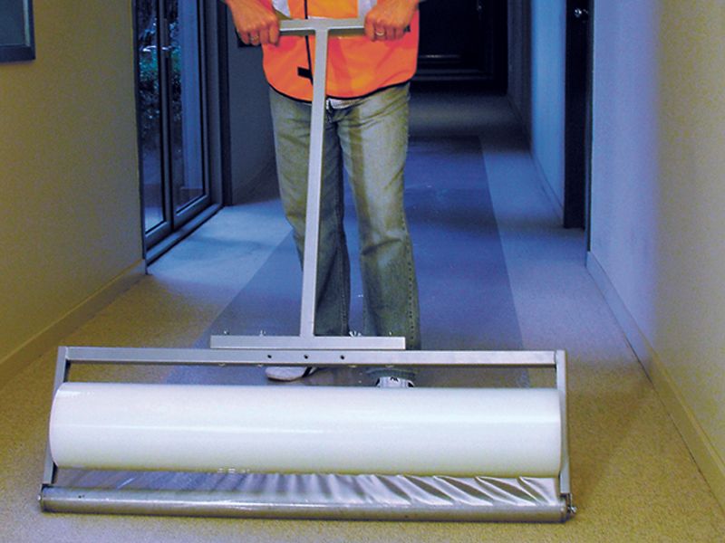 Carpet Protection Film Applicator Floor Roller