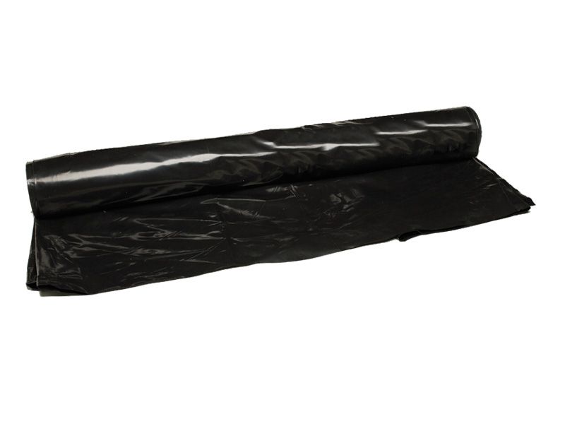 Builders Film Black Polythene 200sqm