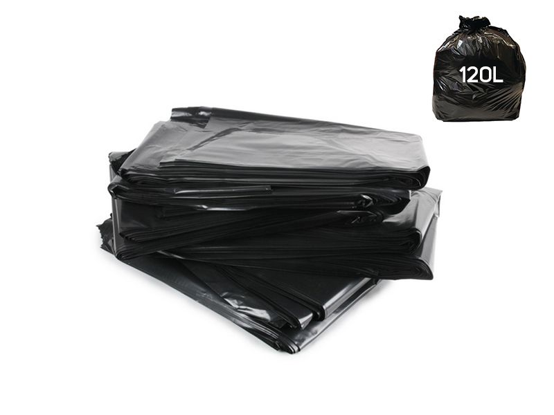 Wheelie Bin Liner 120L Heavy Duty 250PK