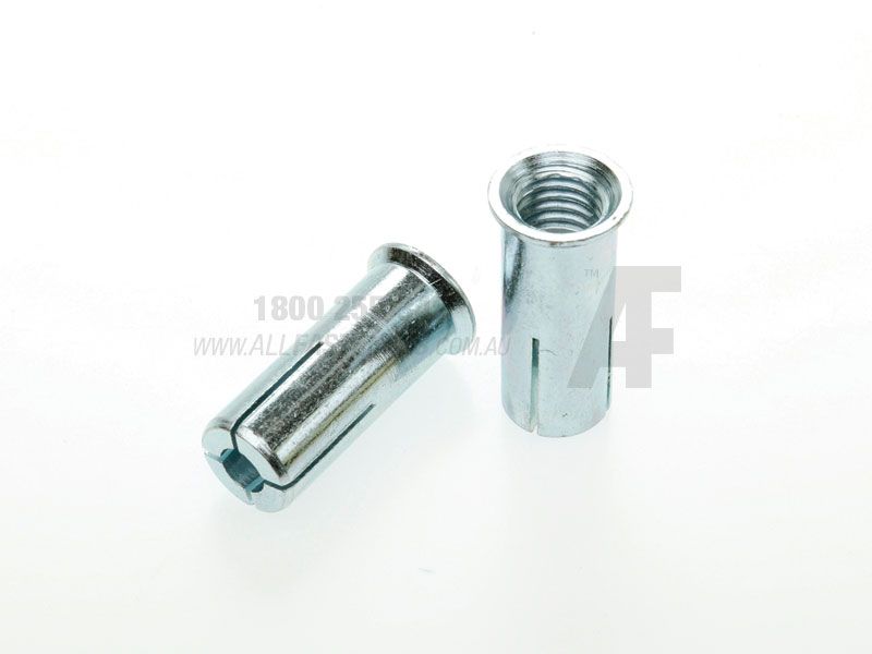 Lipped Drop-In Anchor Zinc