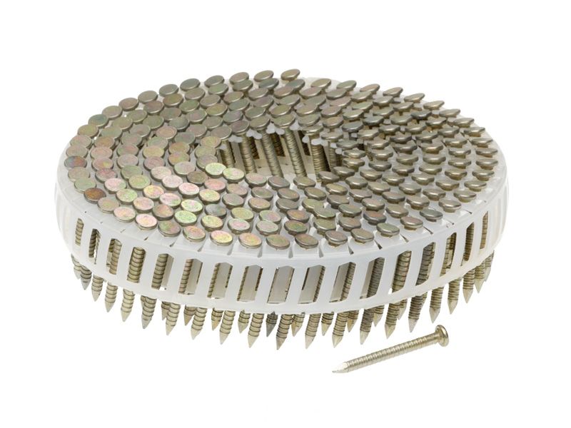 Coil Nails 2.9mm Ring Shank GKN Coated