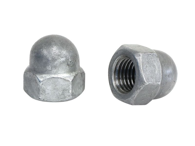Dome Nut Gal Metric DIN1587