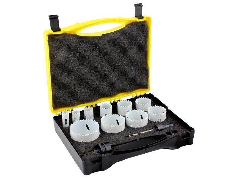 ProEdge Tradesmans Bi-Metal Hole Saw Kit 12 Pc