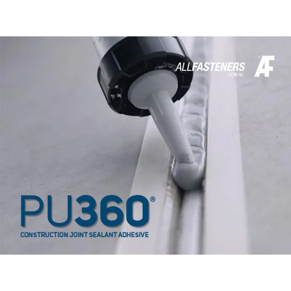 PU360 joint sealant is a polyurethane material available in 600ml foil sausage. 