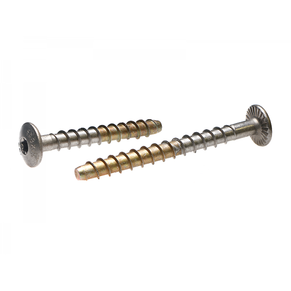 SAB-S Stainless Concrete Screw-Anchors Button Torx 316 (A4)