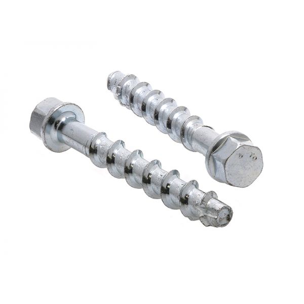 XSAH-Z Concrete Screw-Anchor Hex Zinc Seismic C1 & C2