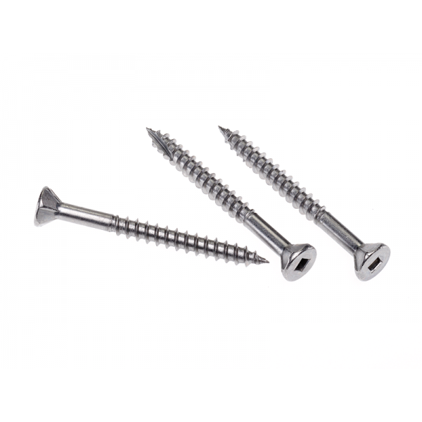 T17 Square Drv 304 Stainless Deck Screws