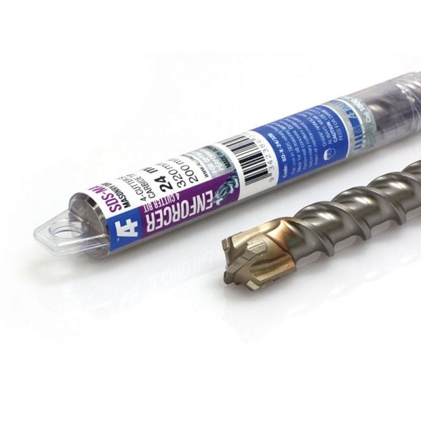 Enforcer SDS Max Hammer Drill Bit 4 Cutter