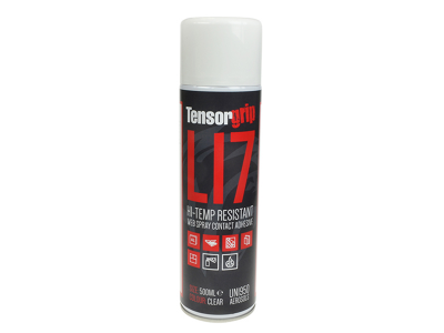 L17 Hi-Temp Post Form Adhesive Aerosol TensorGrip®