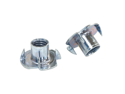Tee Nuts Imperial Zinc 4-Prong