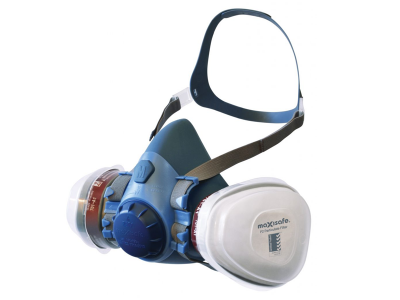 Maxiguard Silicone Half Mask Respirator Twin Filter R7500P