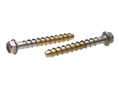 SAH-S Stainless Concrete Screw-Anchors Hex Flange 316 (A4)