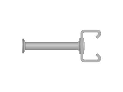 AC-G 40/26P Cold-Rolled Powered Anchor Channel, HDG