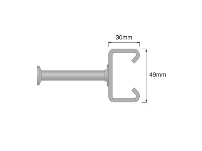 AC-G 49/30 Cold-Rolled Cast-In Anchor Channel, HDG