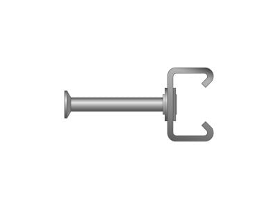 AC-S 40/25 Cold-Rolled Cast-In Anchor Channel, 316 Stainless