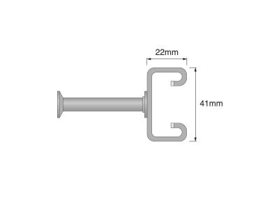ACT-G 41/22 Toothed Cast-In Anchor Channel (HDG)