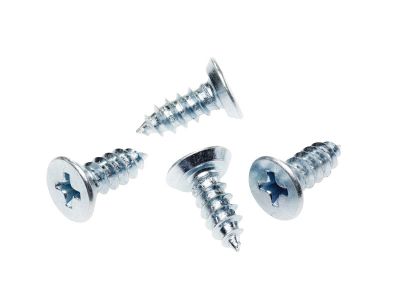 Undercut Head Self Tapping Screws Zinc