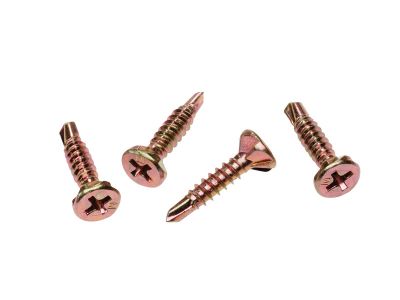 Countersunk Rib Head SD Screws Zinc