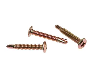 Wafer Hd Zinc Yellow Self Drilling Screw