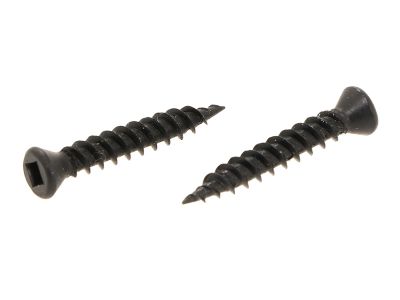 Needle Point Trimhead Screws Fine Thread Unplated (Black)