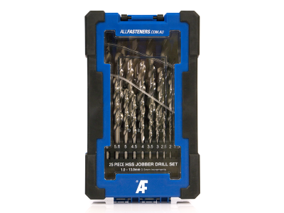 AF 25PC HSS Jobber Drill Set Metric