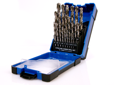 AF® 25PC HSS Jobber Drill Set Metric