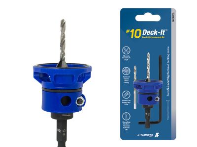 10g Deck Bit Drill & Countersink