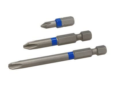 Phillips Driver Bits PH1, PH2, PH3 10PK
