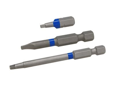 Square Driver Bits SQ1, SQ2, SQ3