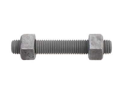 1-1/8"  Inorganic Zinc Silicate B7, 2H Stud Bolt Kit