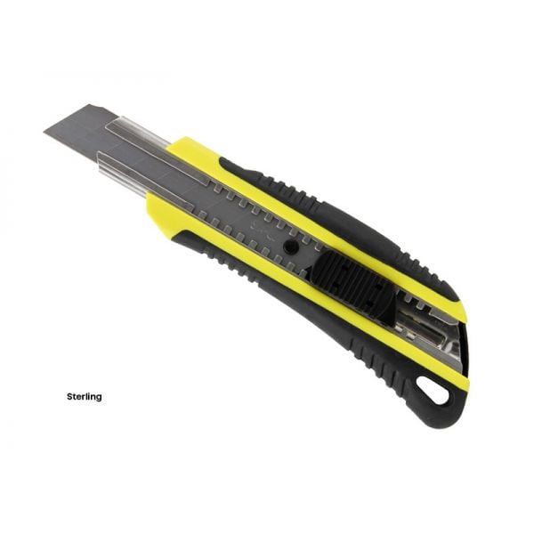 18mm Snap-Off Knife - Rubber Grip