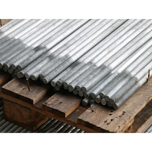 Foundation Rod Double Thread End Gr4.6 HDG