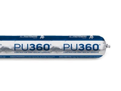 PU360 joint sealant is a polyurethane material available in 600ml foil sausage. 