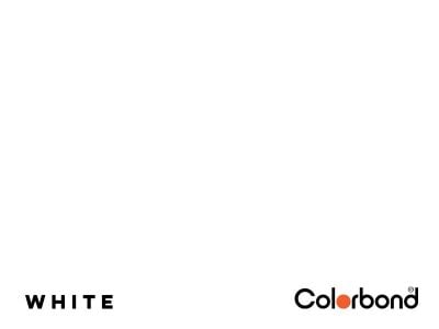 White COLORBOND® A-S Dome Rivet
