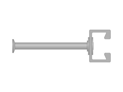 AC-G 52/34 Hot-Rolled Cast-In Anchor Channel, HDG