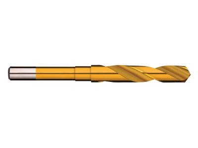 Reduced 1/2" Shank Drill HSS Metric