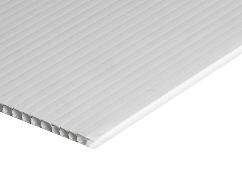 Corflute 2.5mm White 2400 x 1200mm Sheets