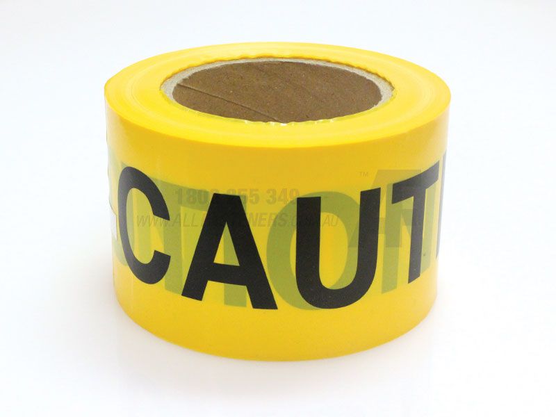 CAUTION Barrier Tape 75mm x 100m