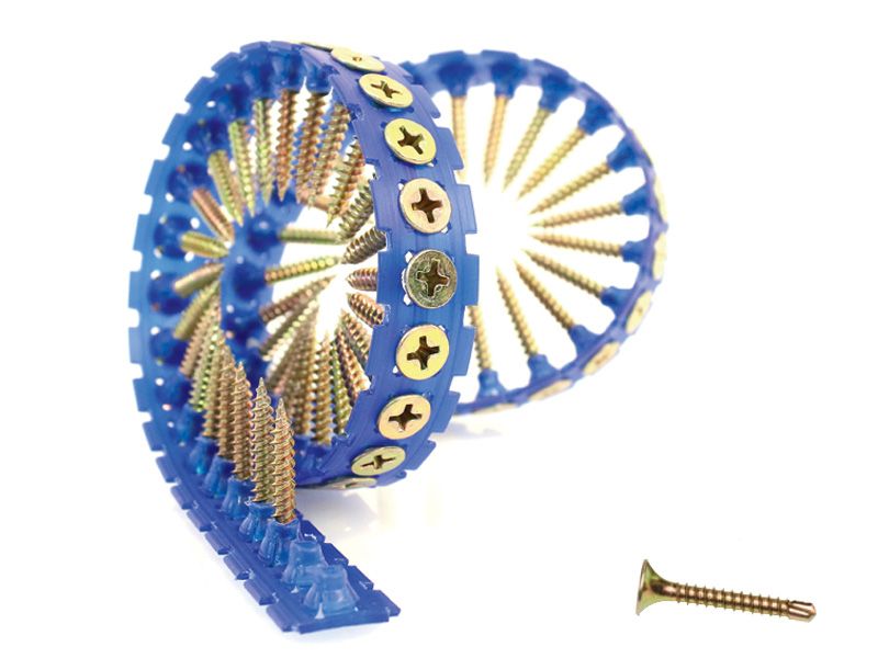 6g Collated Self Drilling Screws – Bugle Head Zinc