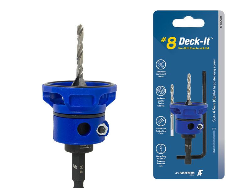 Countersink drill deals bit for decking