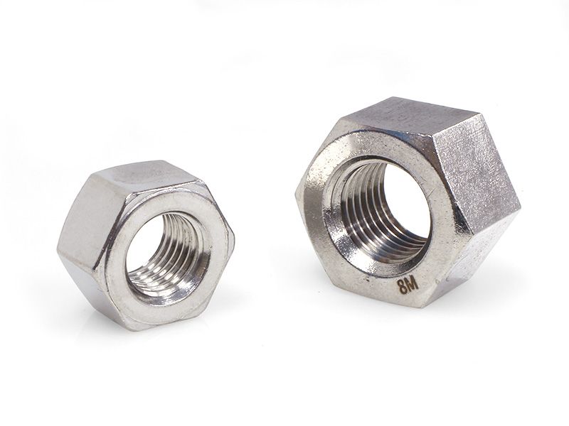 8M Class 2 Heavy Hex Nuts 316 Stainless