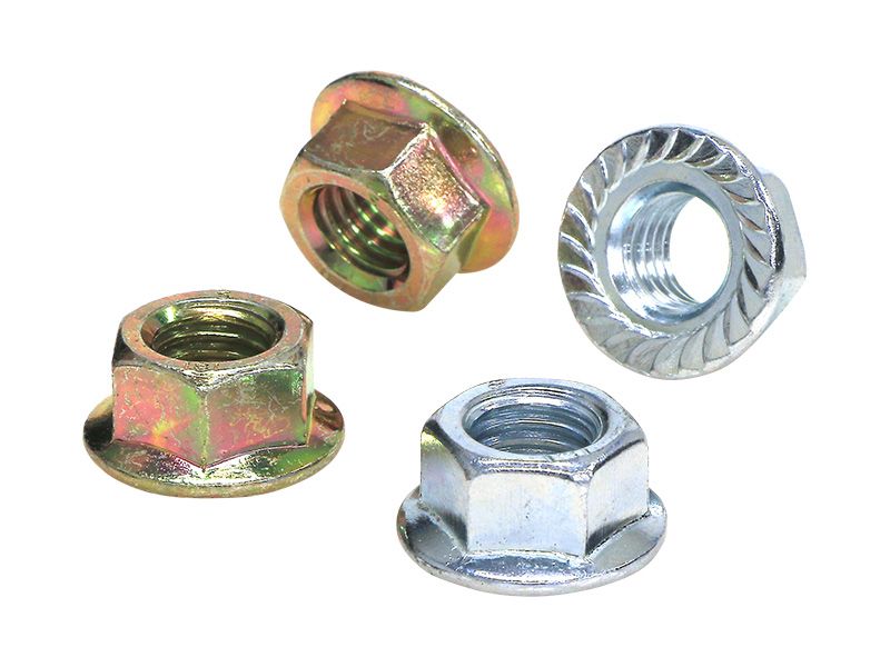 Flange Serrated Hex Nut Zinc Metric ISO4161