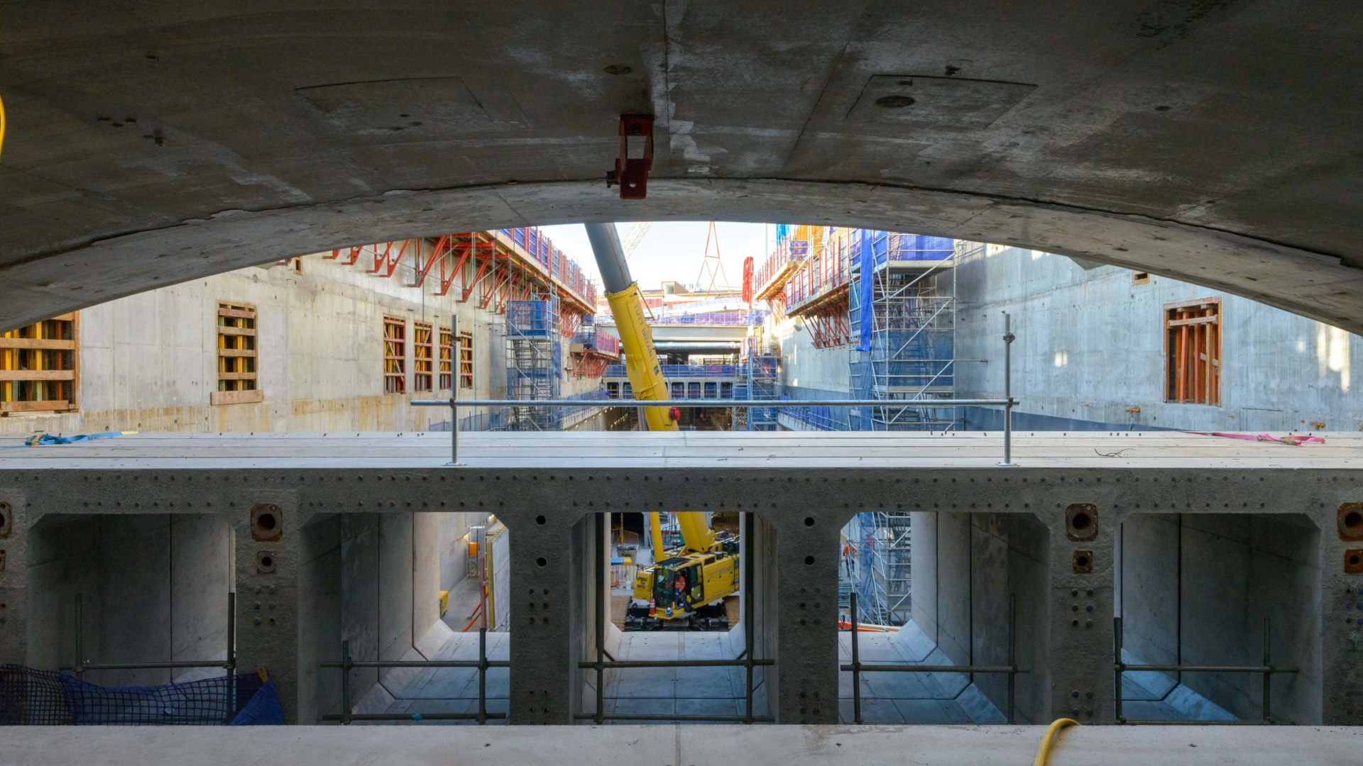 Installation Training Cross River Rail with WA-S1 Anchors